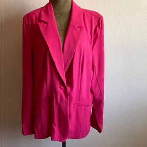 ELLA RAFAELLA Elegant Pink Women's Blazer